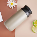 Double Wall Vacuum Thermal Water Bottle with Handle