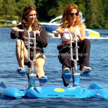 Polyethylene Water Bike Boat, Used in Lake