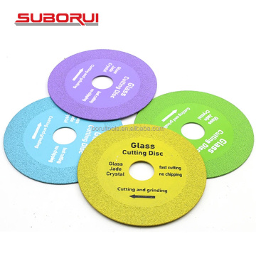 SUBORUI 4 Inch Ultra-thin Diamond Saw Blade Wheel for Glass and Ceramic Cutting