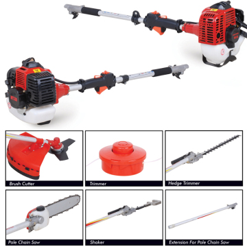 43cc 4 in 1professional Pruner Saw/Brush Cutter/Grass with CE GS Certified