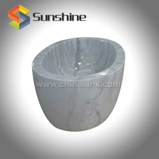 White Marble Cheap Stone Bathtubs