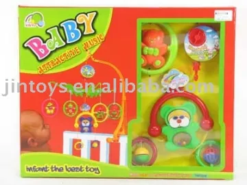 Plastic Toy, Wind-up Musical Mobile Bell Set with EN71 Approval