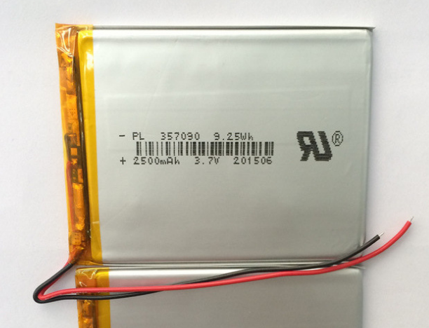 Bateria de 3.7v 2500mAh Lipo para a tabuleta (LP7X9T3)