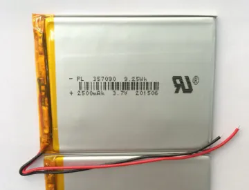 3.7v 2500mAh Lipo Battery For Tablet (LP7X9T3)
