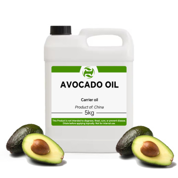 100% safi na asili ya kikaboni - mafuta ya avocado iliyoshinikizwa kwa aromatherapy, mwili, lishe ya nywele