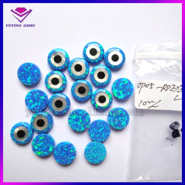 wholesale Fashion opal round shape evil eye beads from Japan
