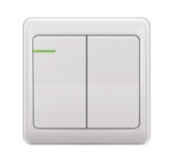 AY86 2 Gang Wall Switch