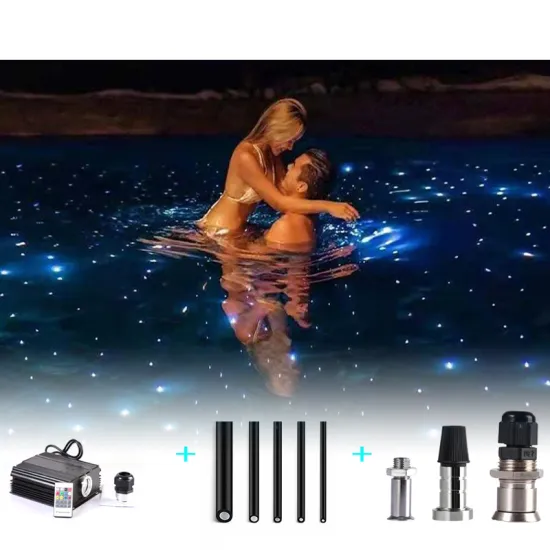 OEM RGB Color-Changing Ceiling Fiber Optic Lighting for Pools