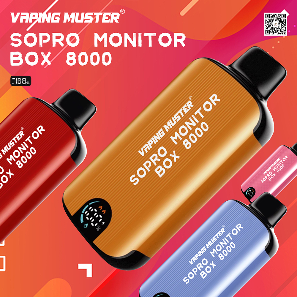 Sopro Monitor Box Vape 8000