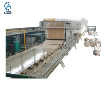 Corrugated Fluting Paper Machine Waste Paper for Liner Board Machine Kraft Paper Machine