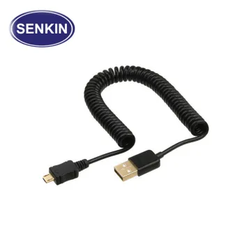 Halogen-free Coiled PU TPU X-trail Spiral Cable