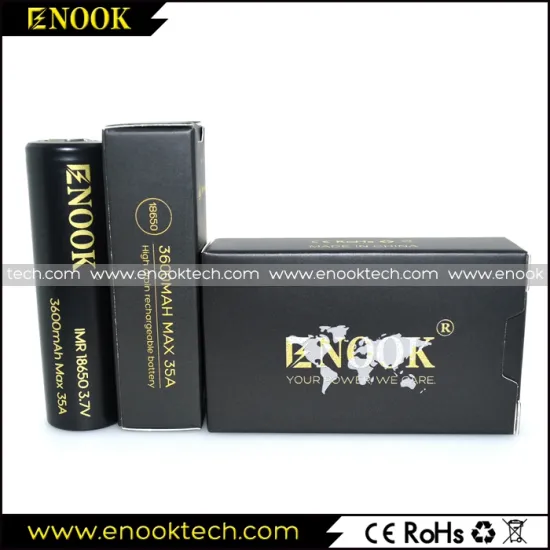 Enook Max35A 3600mAh Capacity Li-ion Rechargeable Battery