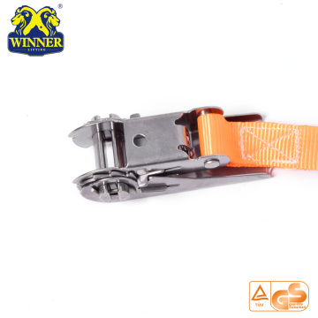 Heavy Duty Polyester Cargo Lashing Belt With Heavy Duty Buckle