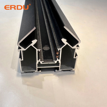 ERDU 1m 2m 3m DC 48V LED Magnetic Light Track Rail for Fabric Stretch Ceiling