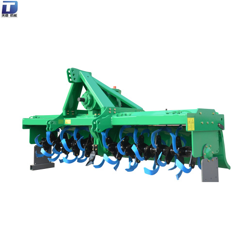 Farm diesel inter row pto rotary tiller cultivator