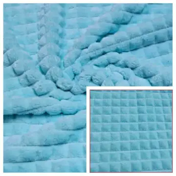 100% Polyester Single Side Jacquard Flannel Knitted Fabric