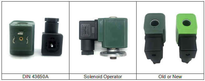 Green Solenoid Valve Coil For DMF Pulse Valve