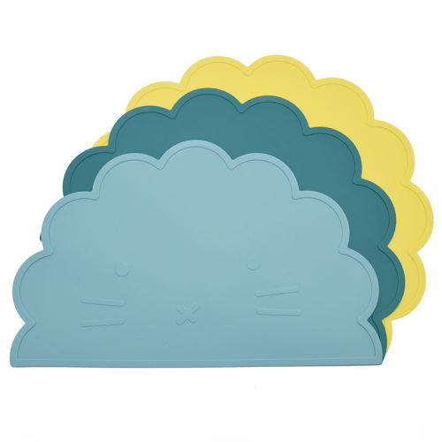 Cloud Cat Covoraș de masă din silicon Covorașul de hrănire pentru bebeluși