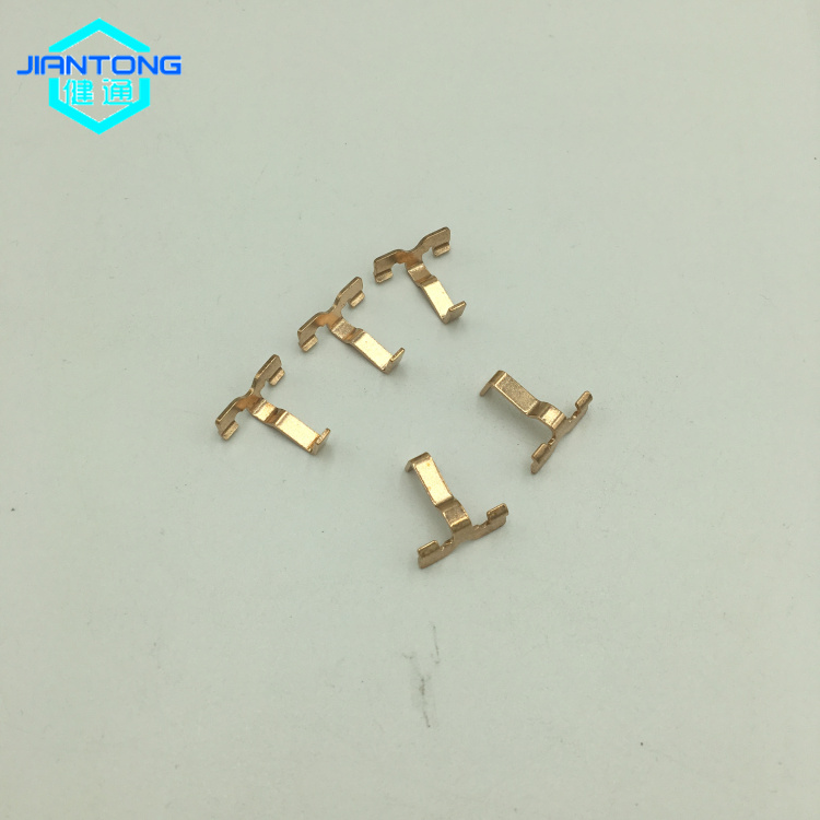 Customized Stamped Brass Spring Contact Plate