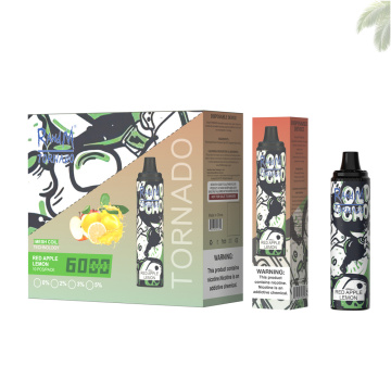 RandM Tornado 6000 puffs with Mesh Coil