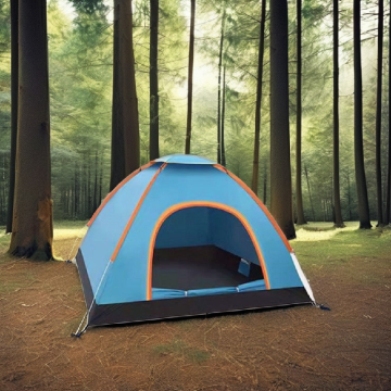Waterproof Portable Double Capacity One Bedroom Dome Tent with Pop-Up Design for Glamping Parties