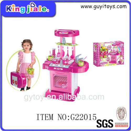 Good reputation factory price girl play kitchen set