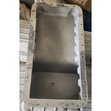 Cast aluminum motor housing