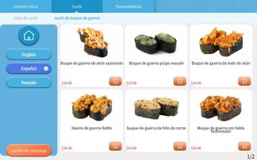 Système de commande de tablette client à usage permanent