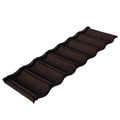 Classical black bond metal roof tile