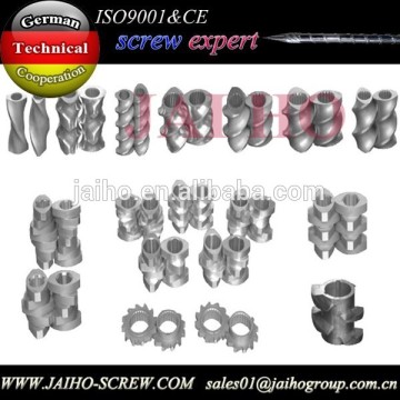 segment for extruder/Parallel twin screw element/parallel co-rotation screw element
