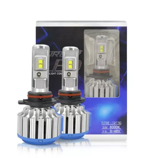 Auto Parts: High-Power 35W White 6000K LED Headlight Bulbs for H11 and 9005 Headlights
