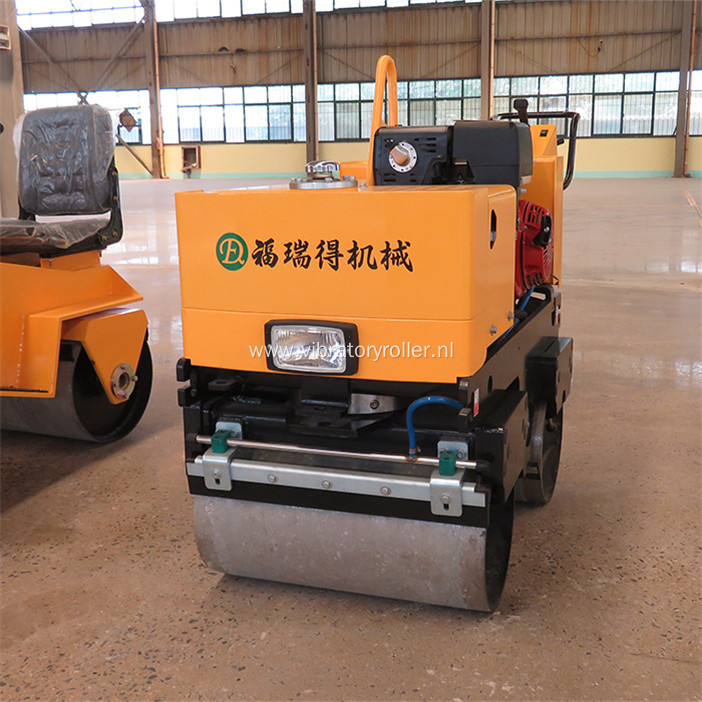 Walk Behind Tandem Drum Roller Asphalt Compactor