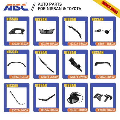 AISC Auto Body System: Hot Sale Car Bumpers, Fenders, and Grills for Nissan - 66895-EW800 & 66894-EW800