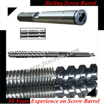 Bimetallic Twin screw and barrels