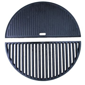 Auplex Hot BBQ Cooking Grill Accessories Half Moon Cast Iron Grid