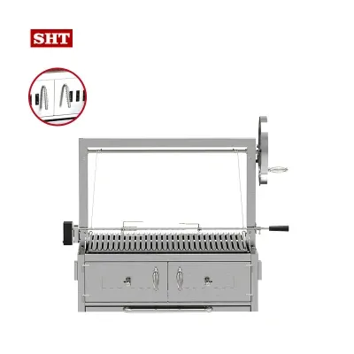 High Temperatures BBQ Grill Outdoor Kitchen Barbecue Grill Igniters Charcoal Grill and Smoker