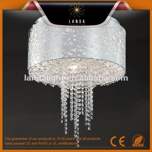 European style Modern Crystal Ceiling Lamp