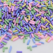 5 مللي متر Coloful Candy Soft Clay Sugar Sprinkles لتقوم بها بنفسك ملحقات لعبة الوحل سحر