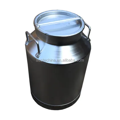 sealed pure aluminum milk transport barrels milk barrels