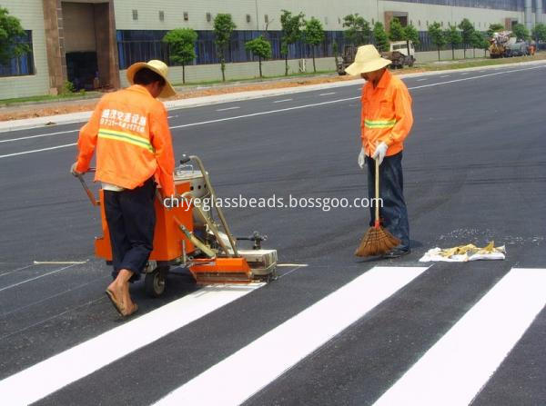 Road marking construction2