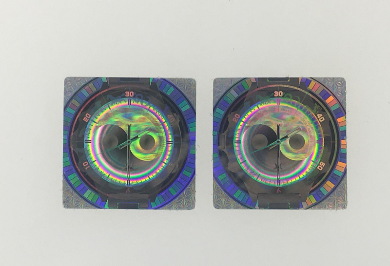 One time material waterproof 3d hologram label