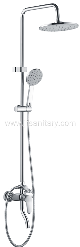 Sliding Bar Brass Shower Mixer For Bathroom