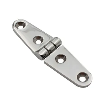 Stainless Steel 316 Marine Casting Hinge for Boat Yacht RV - 101.6x25.4mm