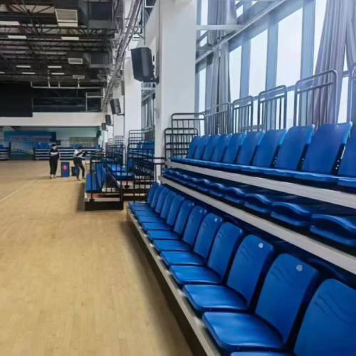Automatic Retractable Bleacher Seating System