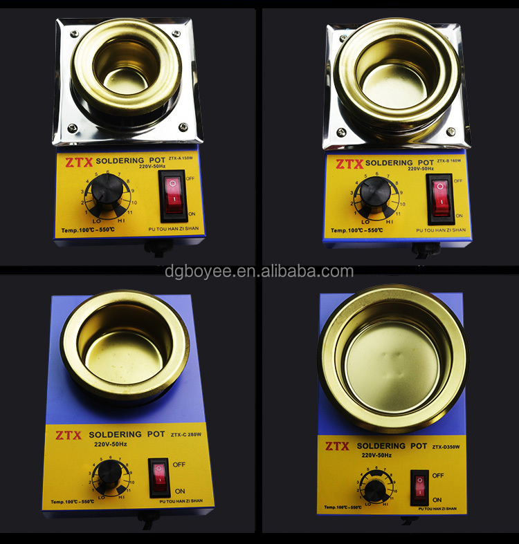 Portable Lead-Free Solder Pot Temperature Control for Soldering