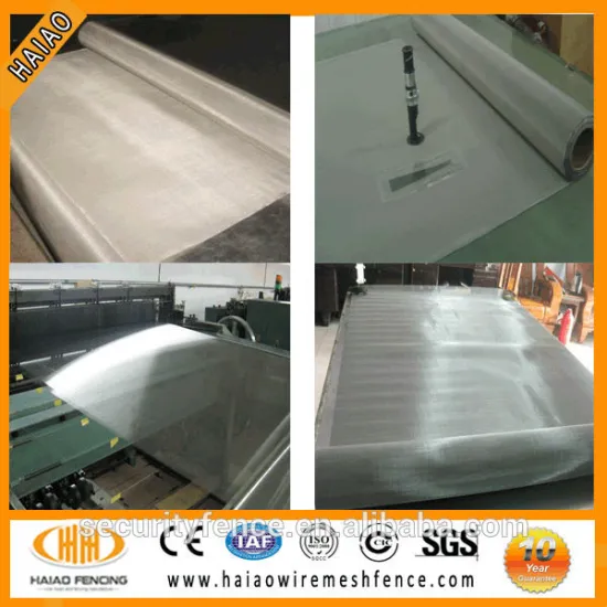 China factory supply stainless steel woven wire mesh screen /stainless steel wire mesh