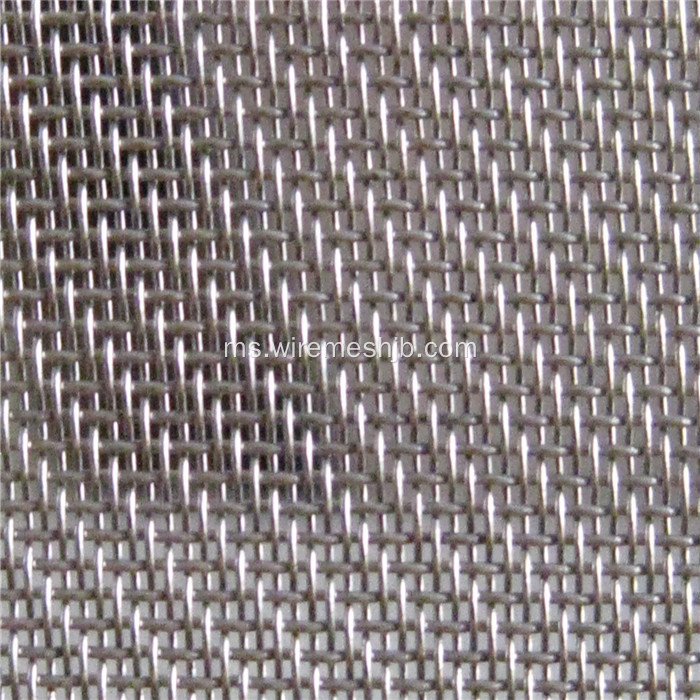 304 316 Woven Stainless Steel Wire Mesh