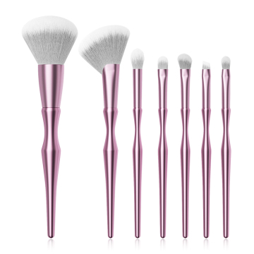 Oem new arrival private label pink 7Pcs makeup brush set custom makeup brushes