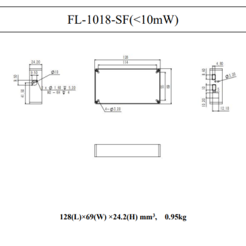 1018 nm Einzelfrequenzmodus Faserlaser