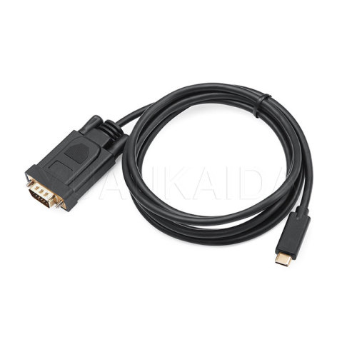 USB-C to VGA 1080P Cable Converter